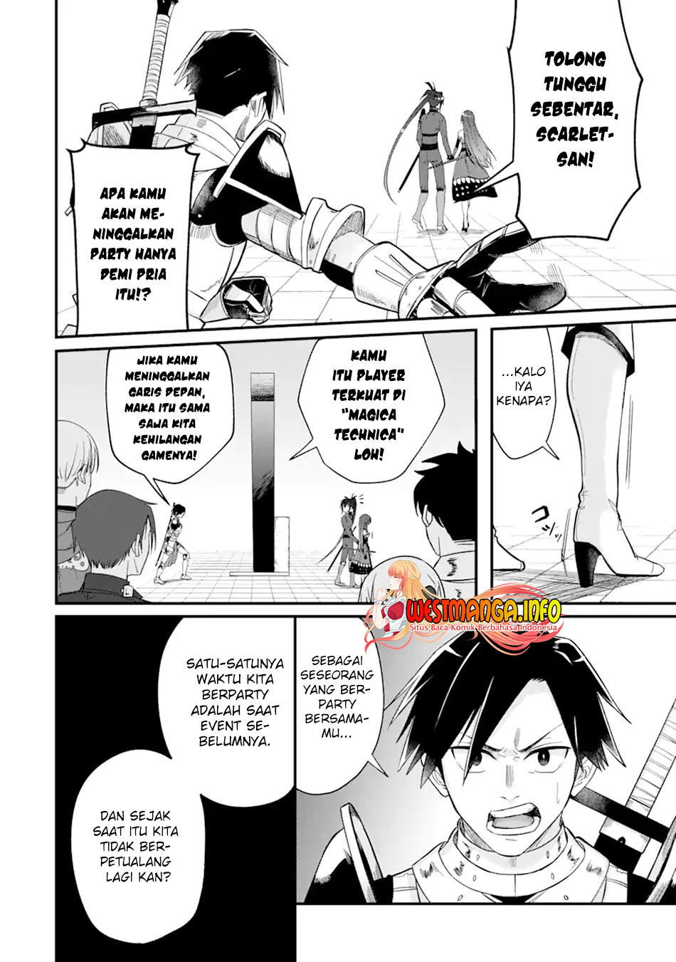 Magica Technica ~Sword Demon Rakshasa’s VRMMO Battle Record~ Chapter 01.3 Bahasa Indonesia