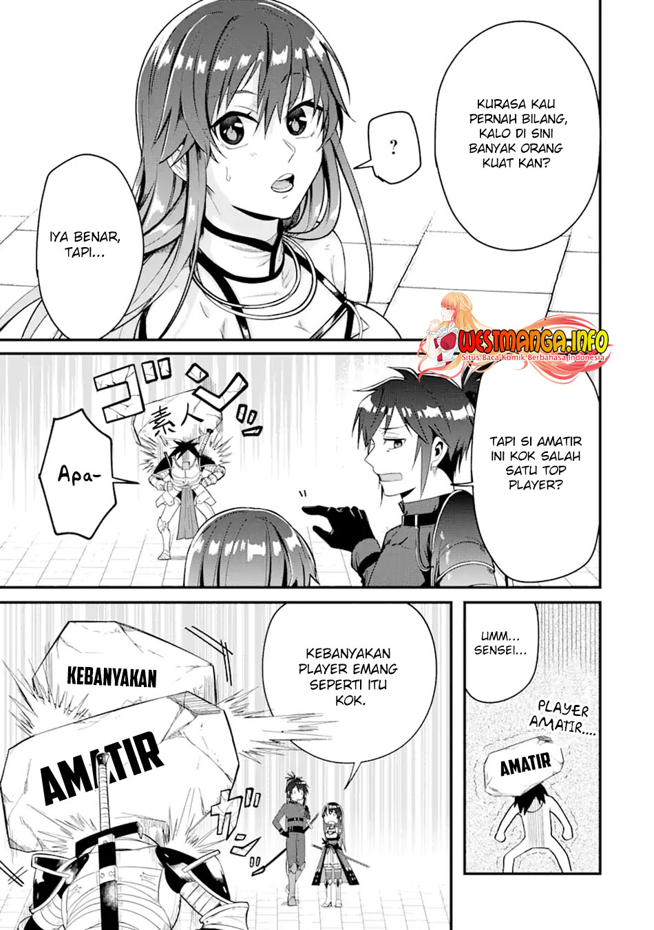 Magica Technica ~Sword Demon Rakshasa’s VRMMO Battle Record~ Chapter 01.3 Bahasa Indonesia