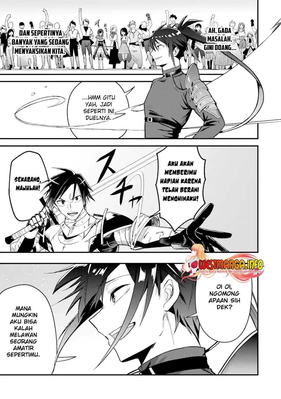 Magica Technica ~Sword Demon Rakshasa’s VRMMO Battle Record~ Chapter 01.3 Bahasa Indonesia