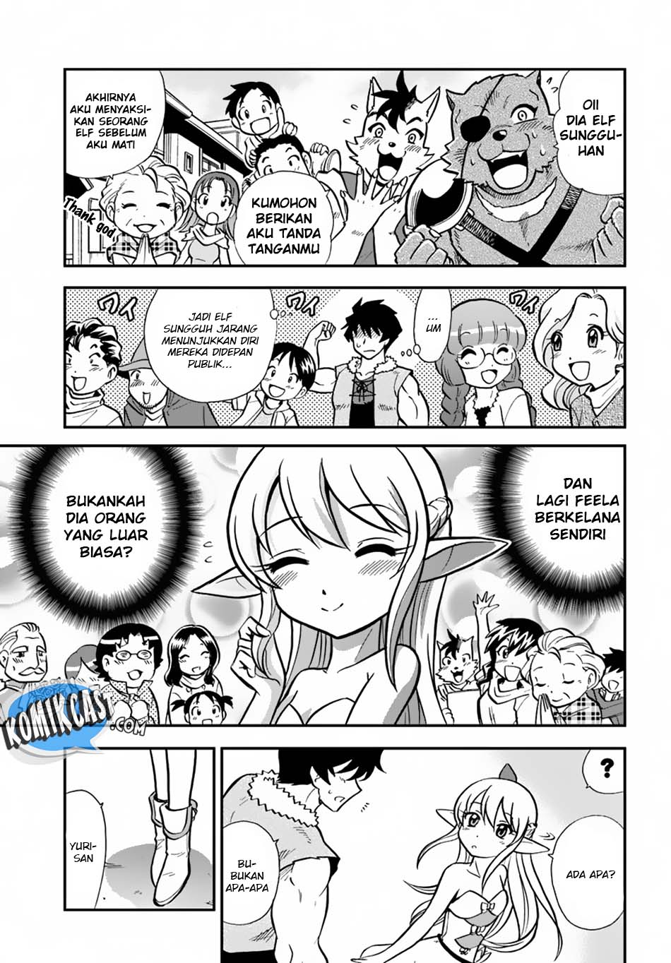 Mahou? Sonna Koto yori Kinniku da! Chapter 03 Bahasa Indonesia