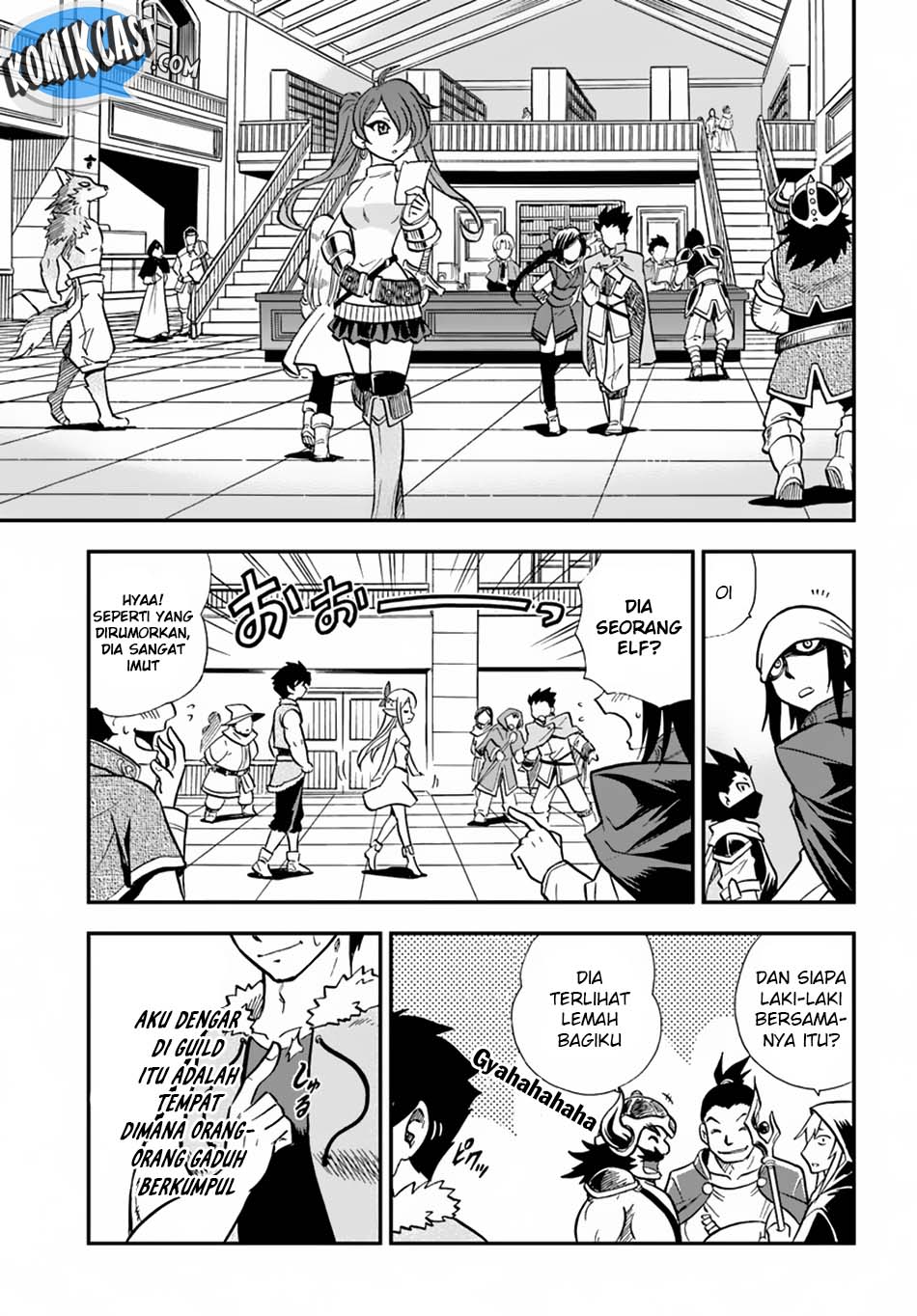 Mahou? Sonna Koto yori Kinniku da! Chapter 03 Bahasa Indonesia