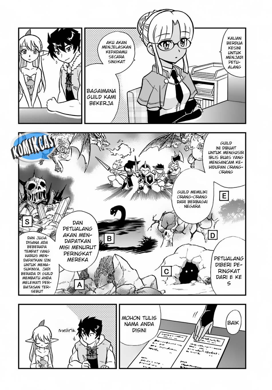 Mahou? Sonna Koto yori Kinniku da! Chapter 03 Bahasa Indonesia