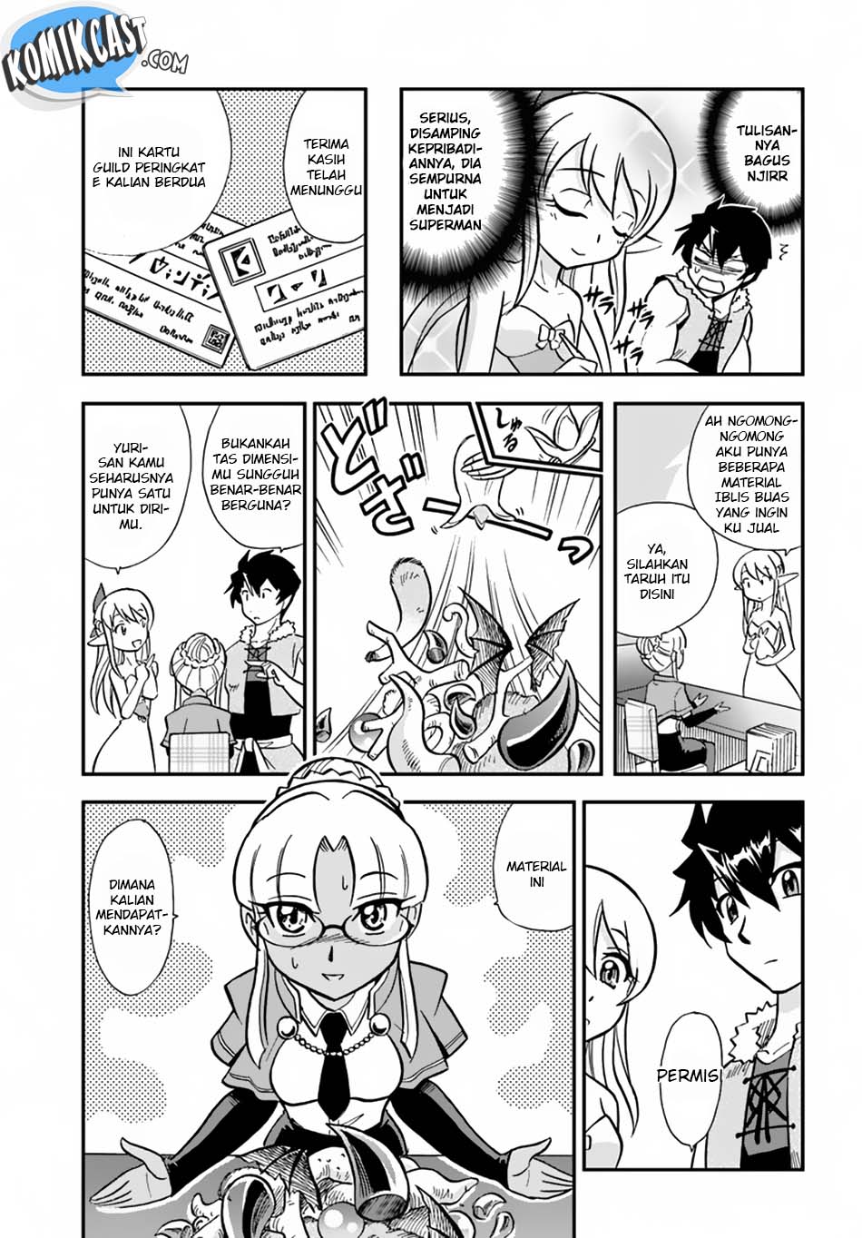 Mahou? Sonna Koto yori Kinniku da! Chapter 03 Bahasa Indonesia