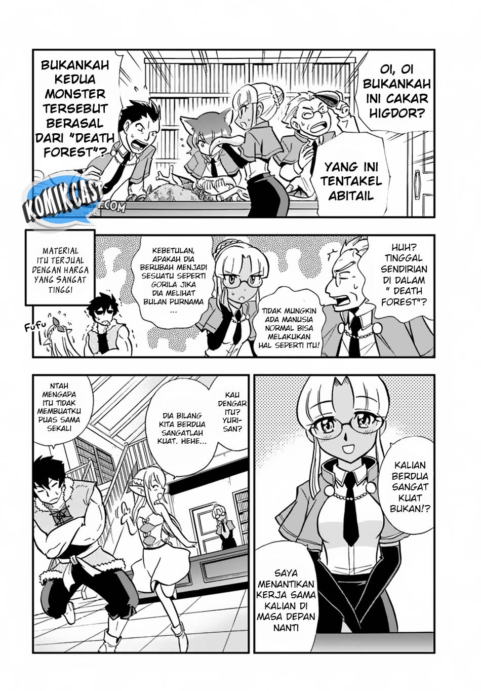 Mahou? Sonna Koto yori Kinniku da! Chapter 03 Bahasa Indonesia