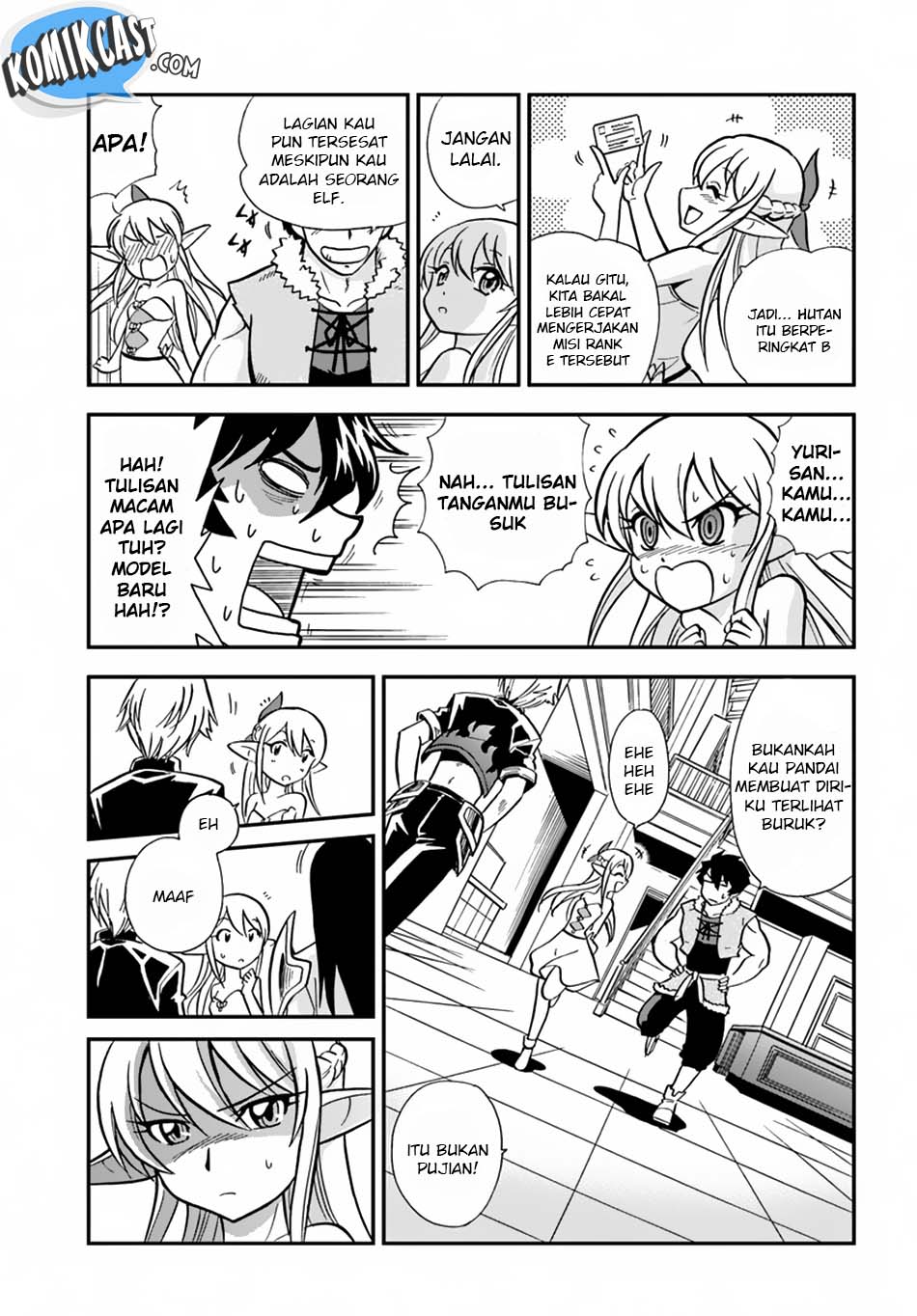 Mahou? Sonna Koto yori Kinniku da! Chapter 03 Bahasa Indonesia