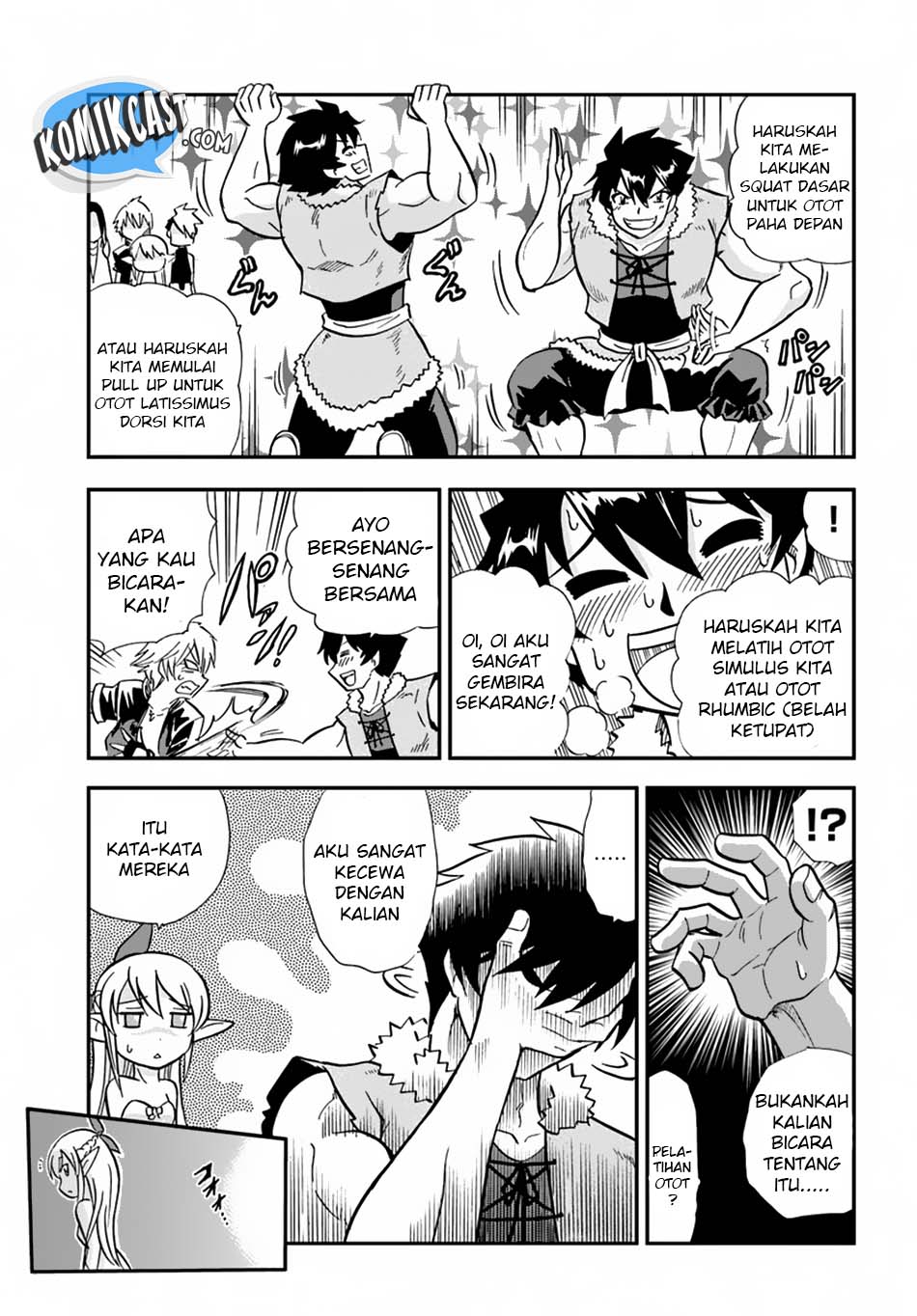 Mahou? Sonna Koto yori Kinniku da! Chapter 03 Bahasa Indonesia
