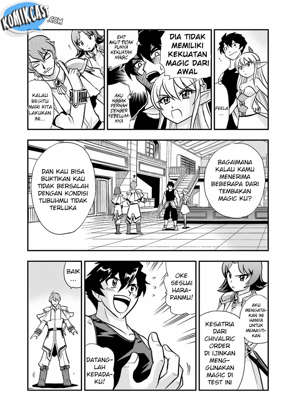 Mahou? Sonna Koto yori Kinniku da! Chapter 03 Bahasa Indonesia