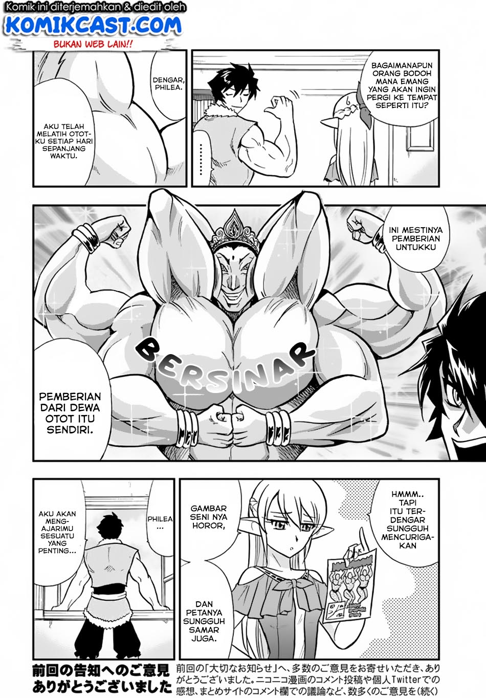 Mahou? Sonna Koto yori Kinniku da! Chapter 08 Bahasa Indonesia