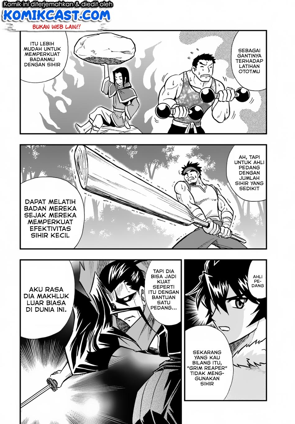Mahou? Sonna Koto yori Kinniku da! Chapter 08 Bahasa Indonesia