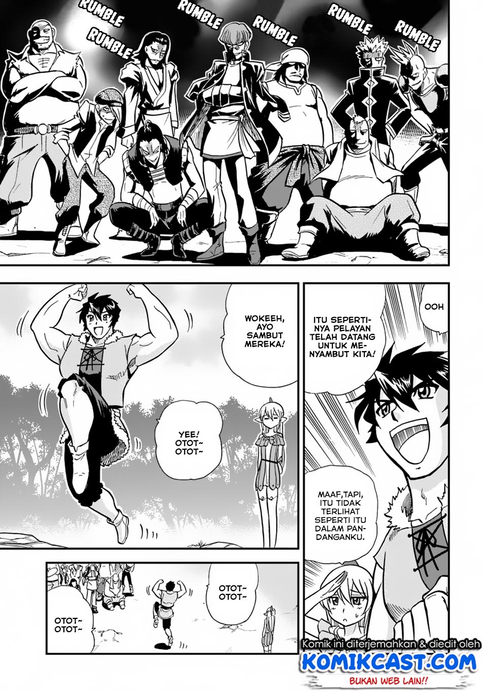 Mahou? Sonna Koto yori Kinniku da! Chapter 08 Bahasa Indonesia