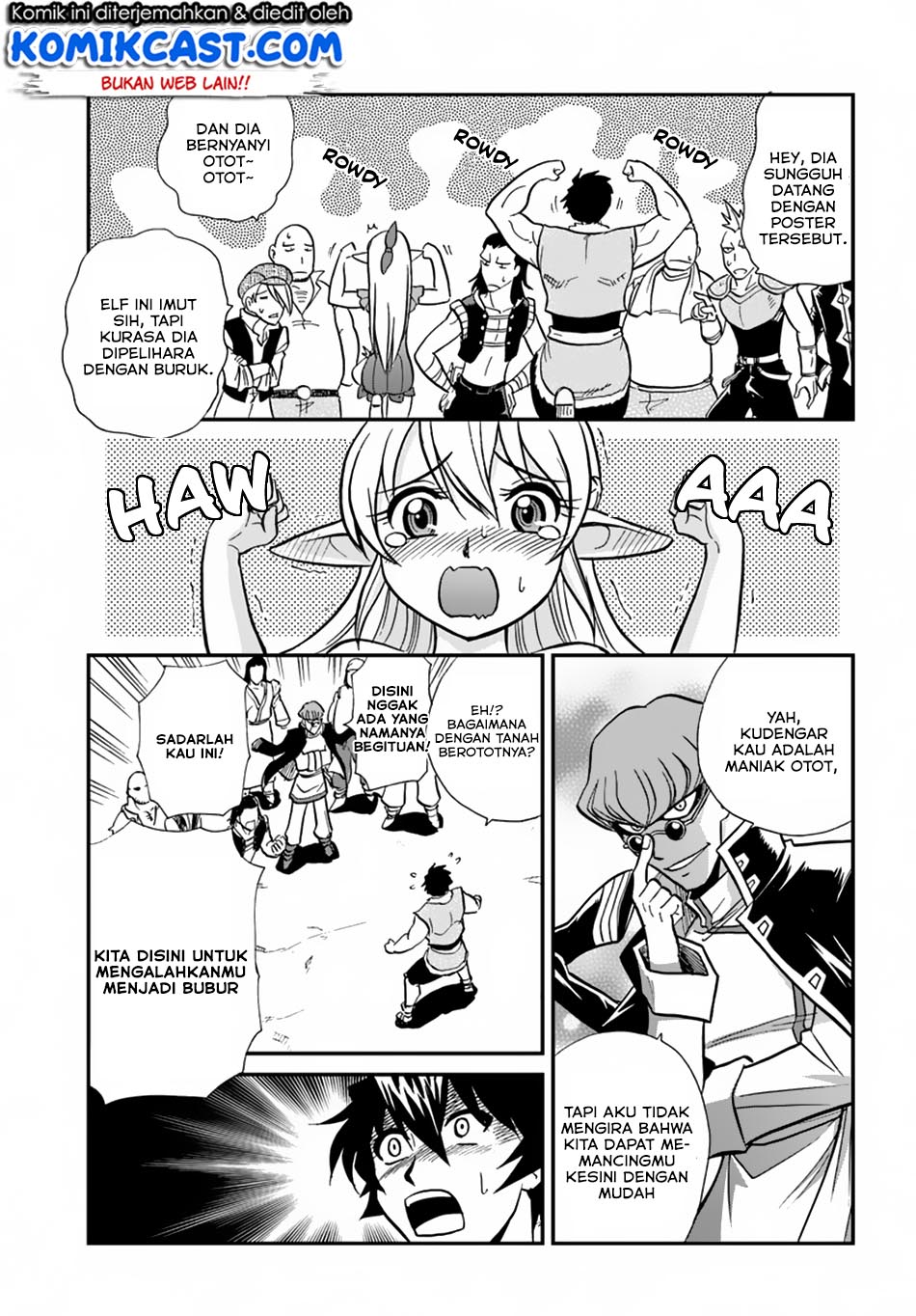 Mahou? Sonna Koto yori Kinniku da! Chapter 08 Bahasa Indonesia