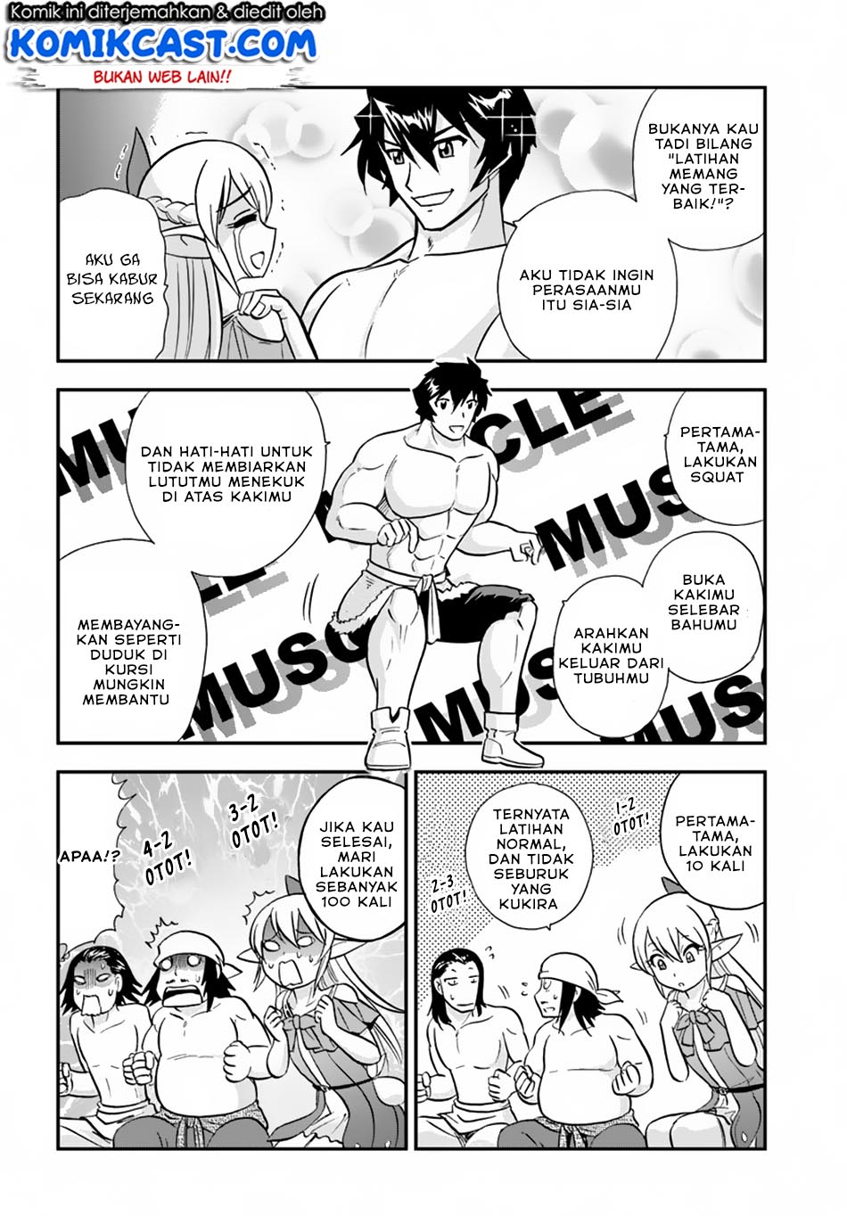 Mahou? Sonna Koto yori Kinniku da! Chapter 08 Bahasa Indonesia