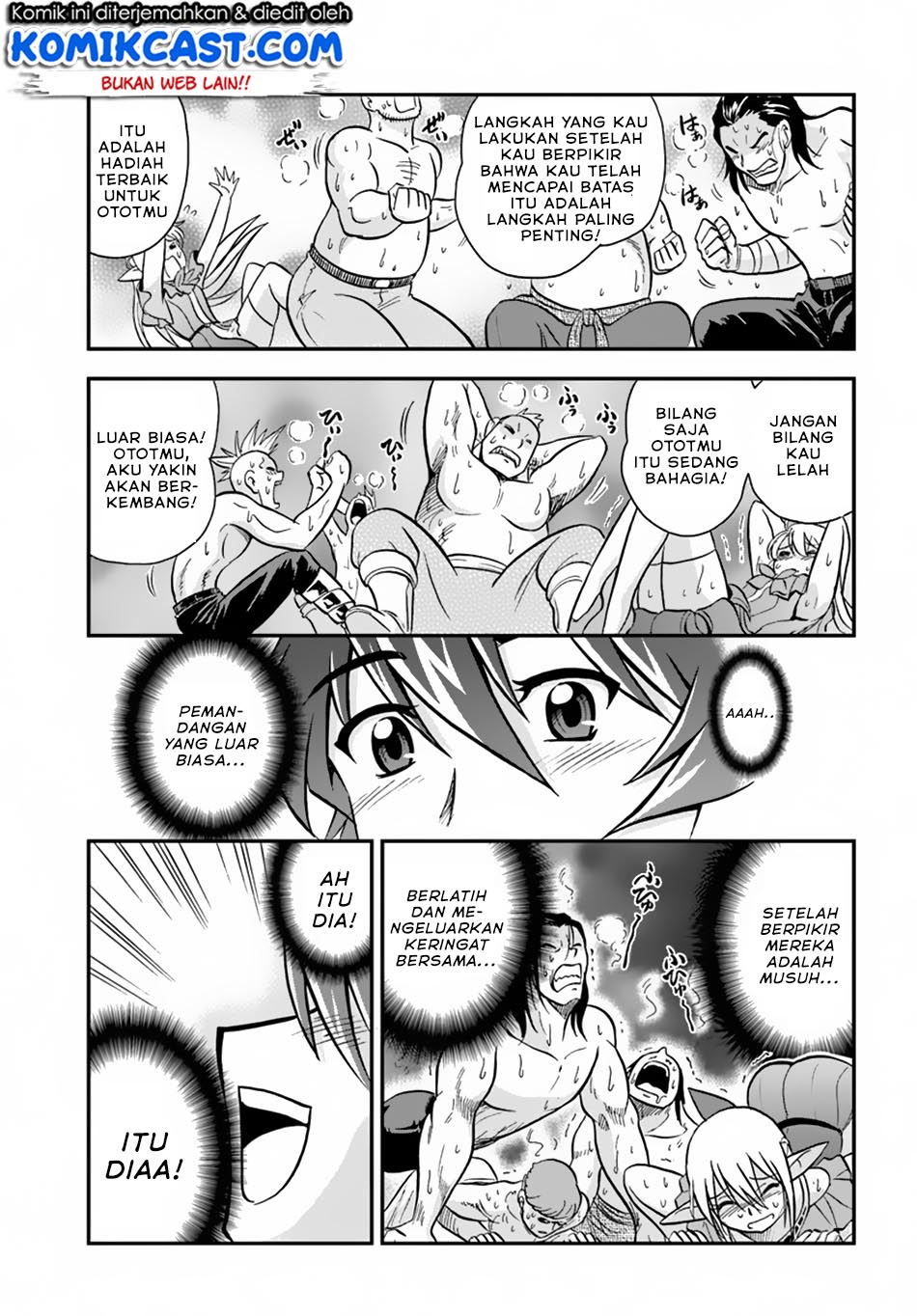 Mahou? Sonna Koto yori Kinniku da! Chapter 08 Bahasa Indonesia