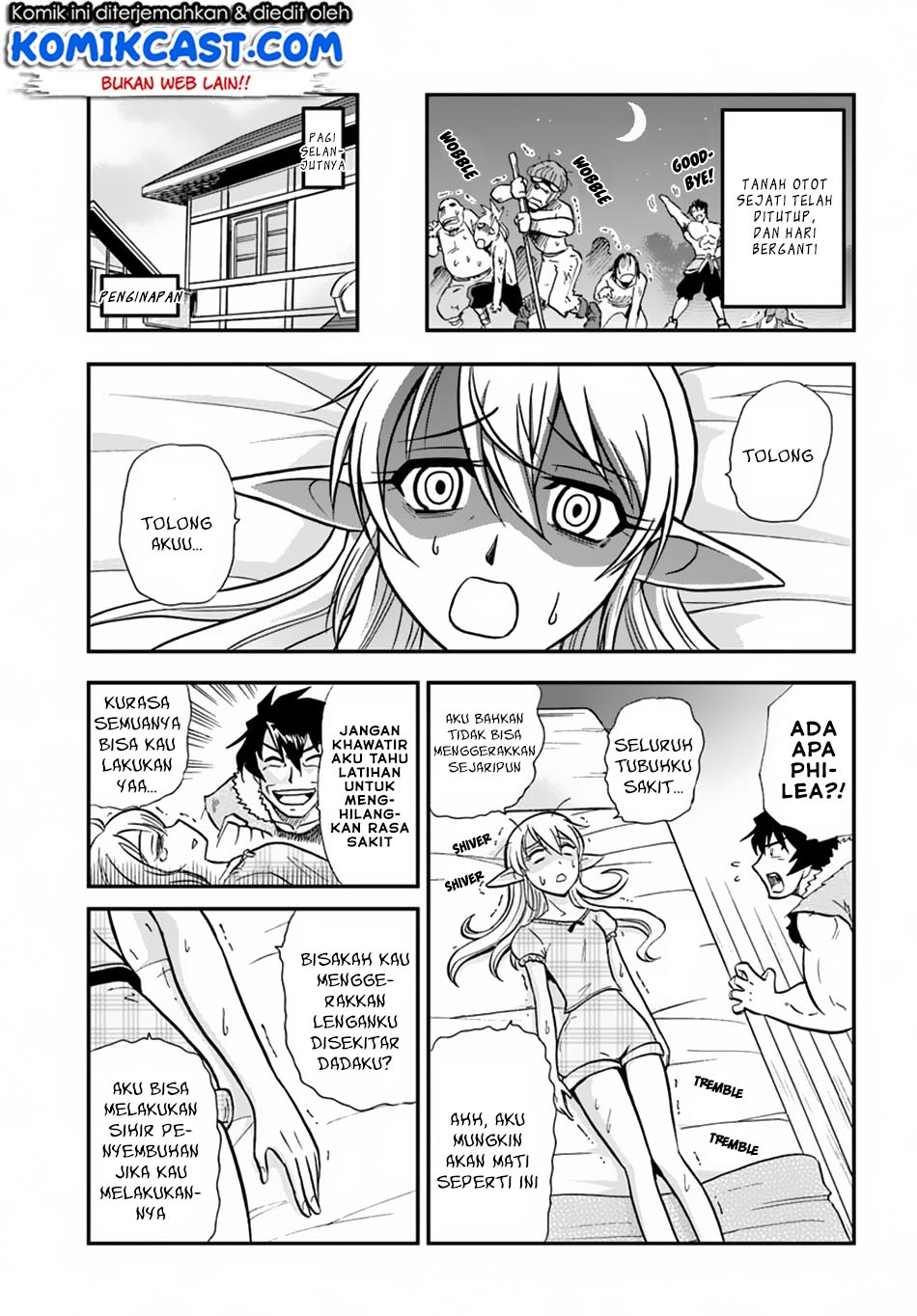 Mahou? Sonna Koto yori Kinniku da! Chapter 08 Bahasa Indonesia