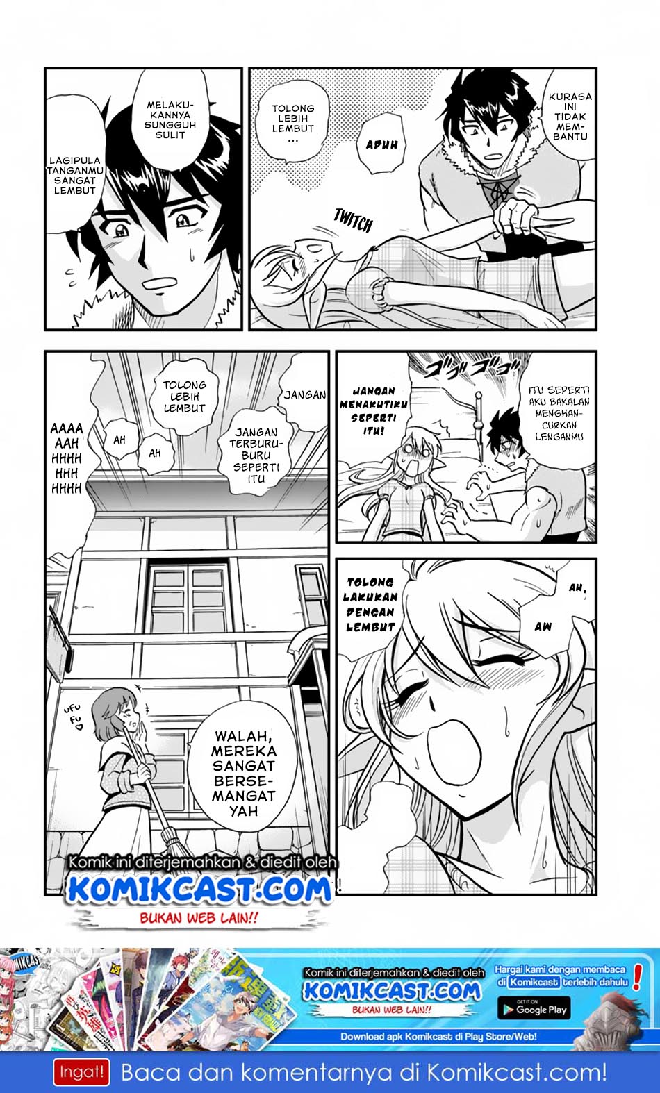 Mahou? Sonna Koto yori Kinniku da! Chapter 08 Bahasa Indonesia