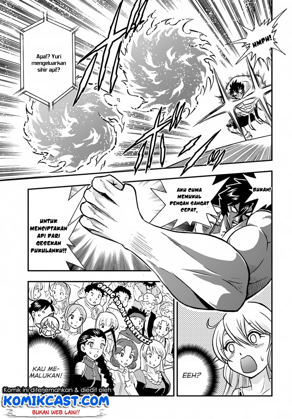 Mahou? Sonna Koto yori Kinniku da! chapter 13