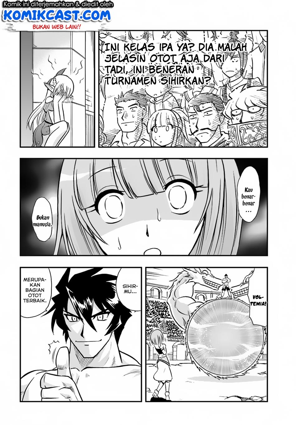 Mahou? Sonna Koto yori Kinniku da! chapter 13