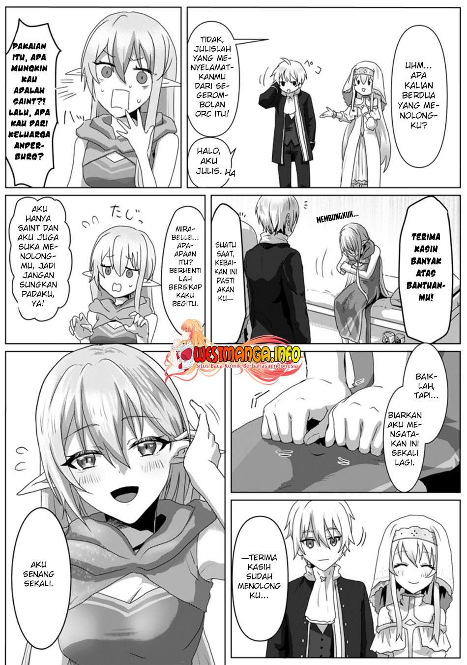 Mahou Gakuen no Daizai Majutsushi Chapter 03.2 Bahasa Indonesia