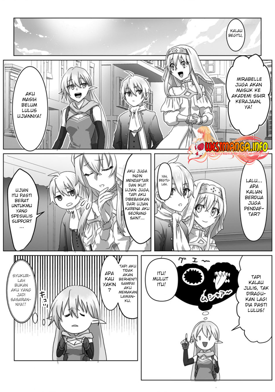 Mahou Gakuen no Daizai Majutsushi Chapter 03.2 Bahasa Indonesia
