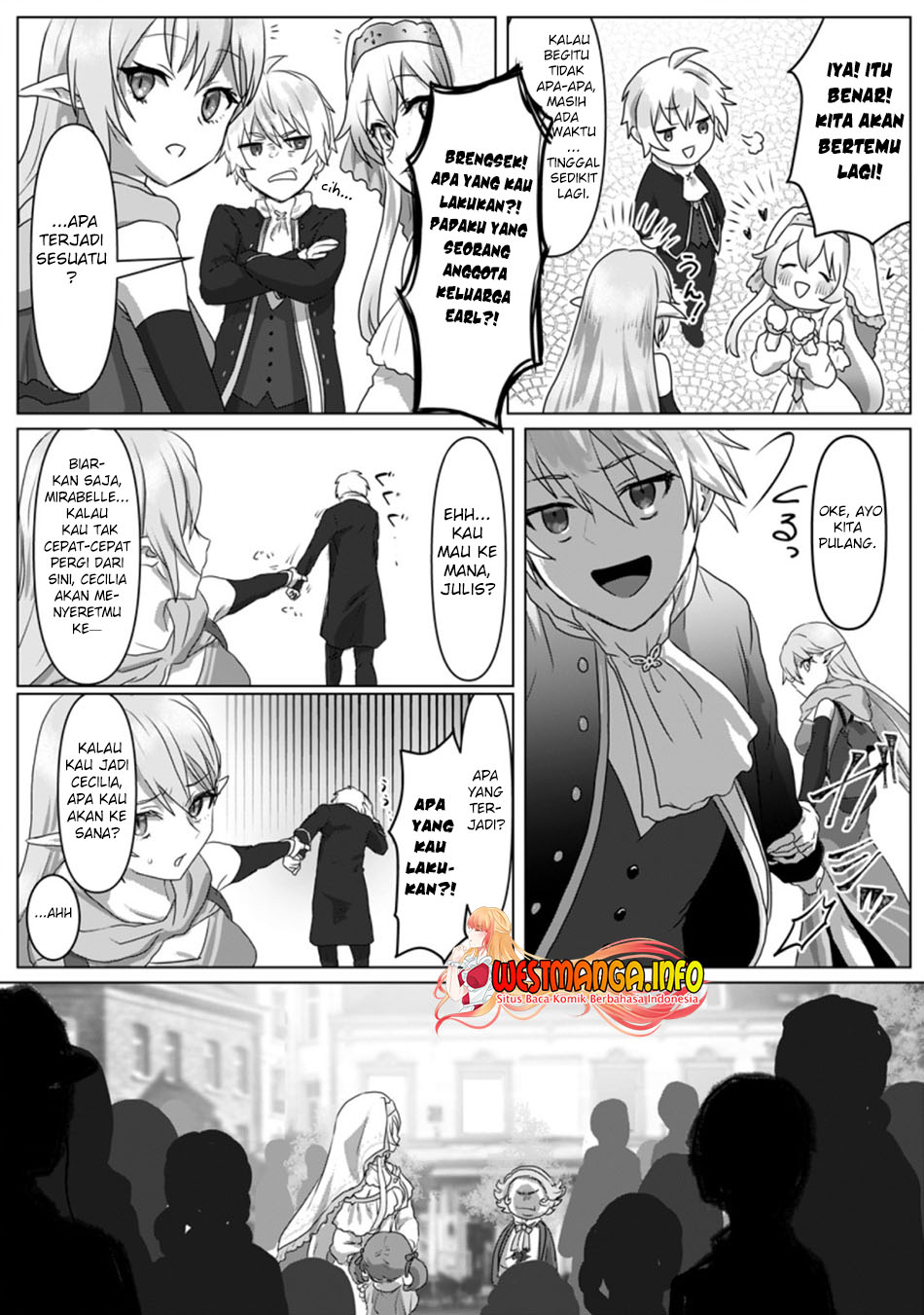 Mahou Gakuen no Daizai Majutsushi Chapter 03.2 Bahasa Indonesia