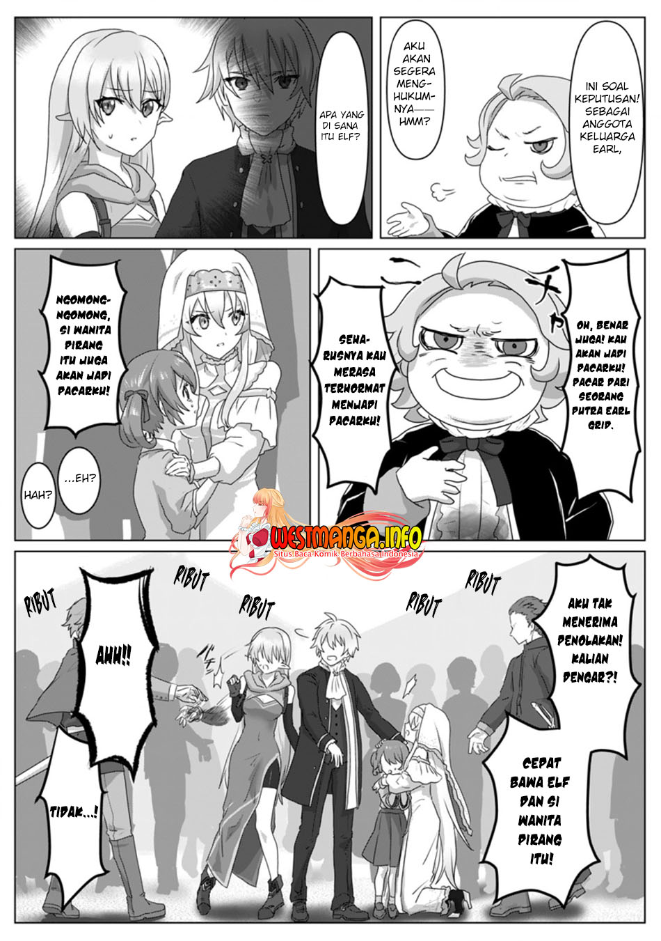 Mahou Gakuen no Daizai Majutsushi Chapter 03.2 Bahasa Indonesia