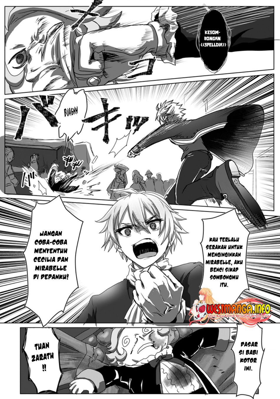 Mahou Gakuen no Daizai Majutsushi Chapter 03.2 Bahasa Indonesia