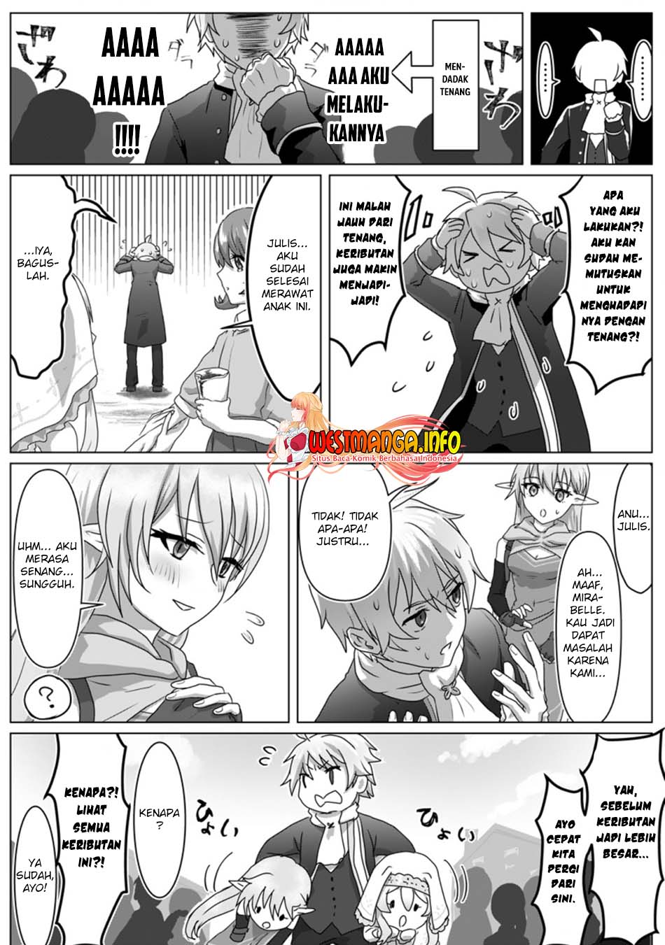 Mahou Gakuen no Daizai Majutsushi Chapter 03.2 Bahasa Indonesia