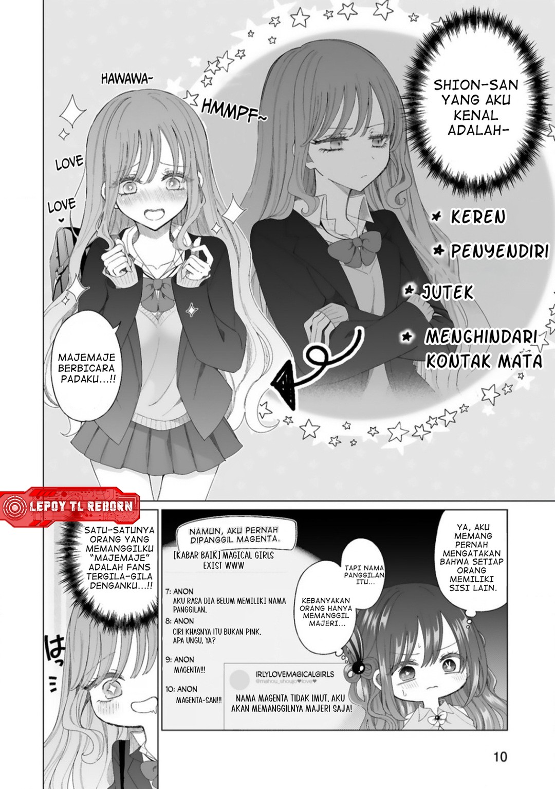 Mahou Shoujo ni Yasashii Gal Chapter 01 Bahasa Indonesia