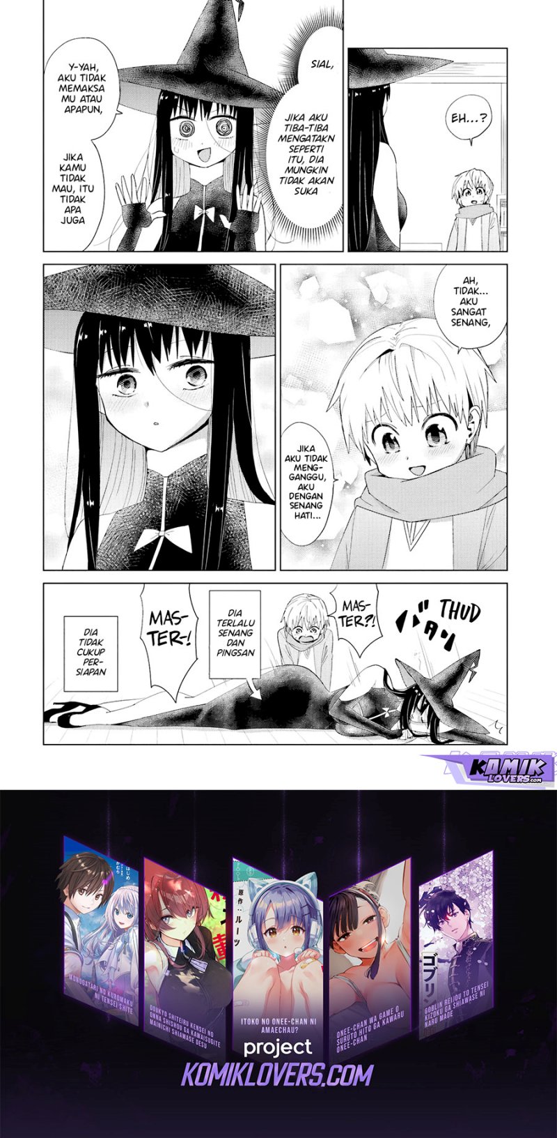 Mahou to Boku to Dekkai Shishou chapter 12