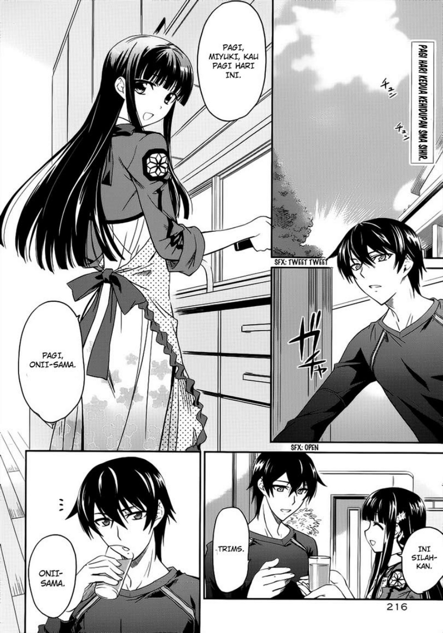 Mahouka Koukou No Rettousei Chapter 3