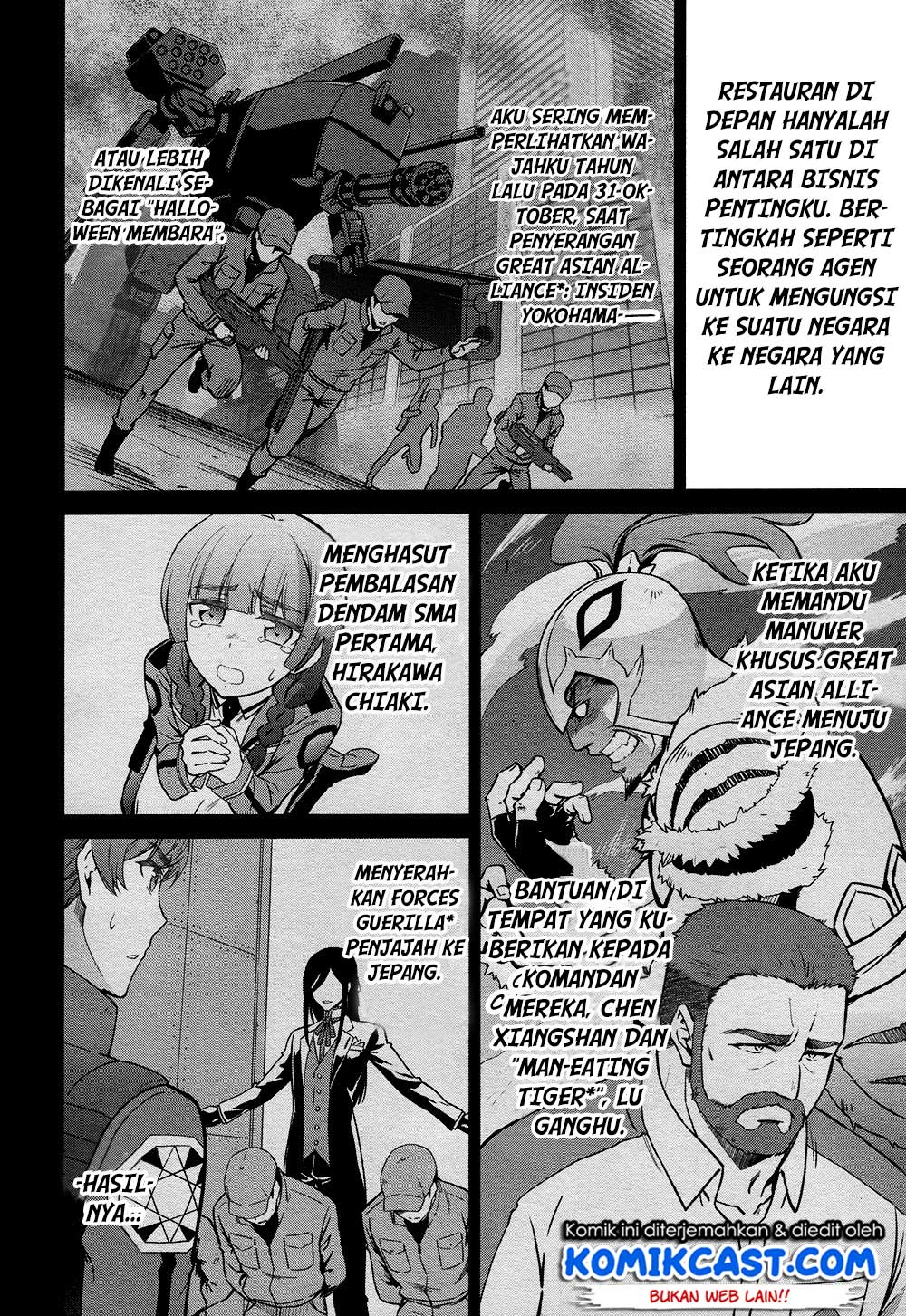 Mahouka Koukou no Rettousei: Double Seven-hen Chapter 04 Bahasa Indonesia