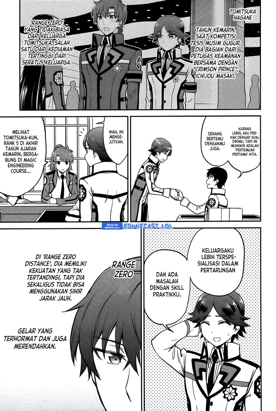 Mahouka Koukou no Rettousei: Double Seven-hen chapter 5
