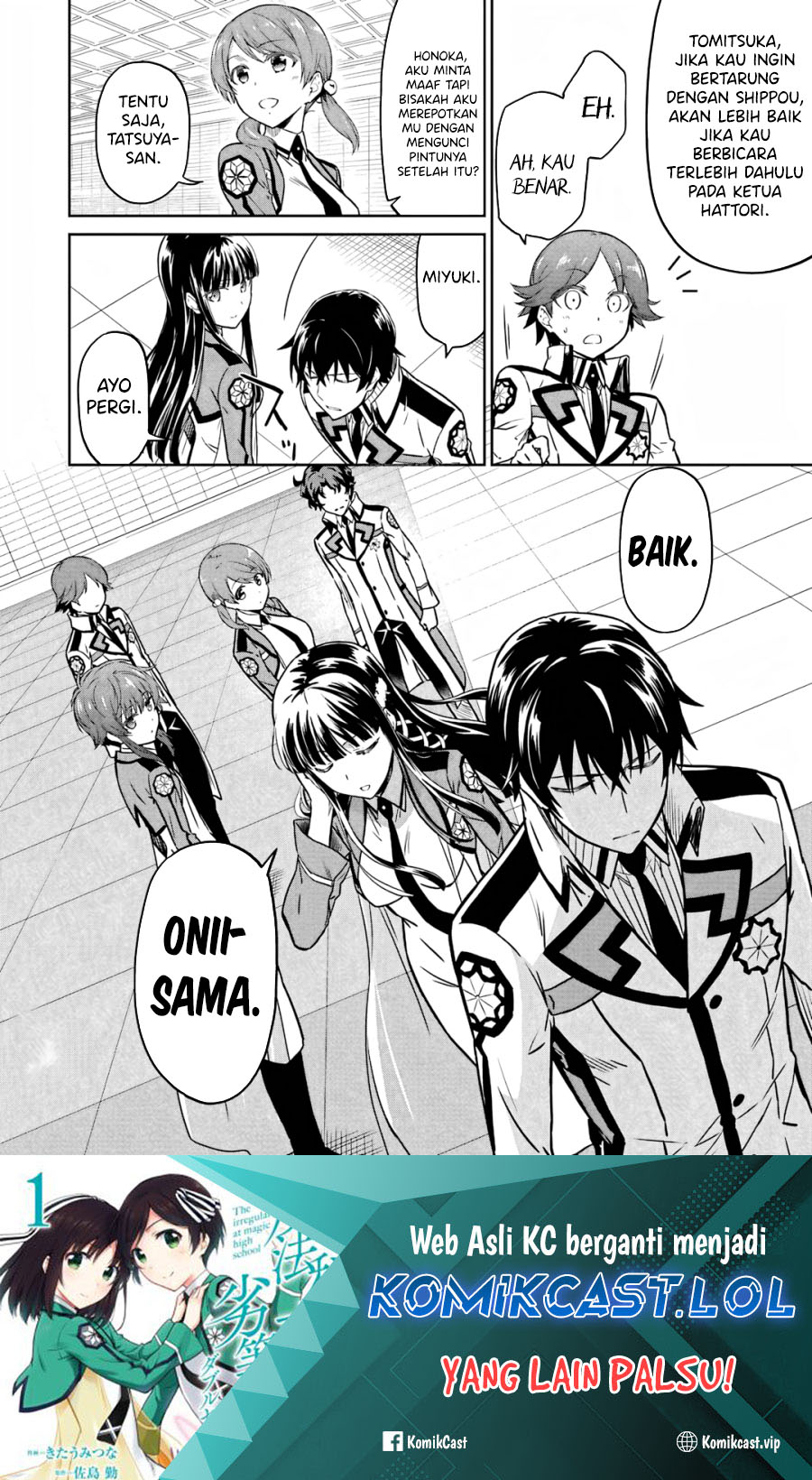 Mahouka Koukou no Rettousei: Double Seven-hen chapter 24