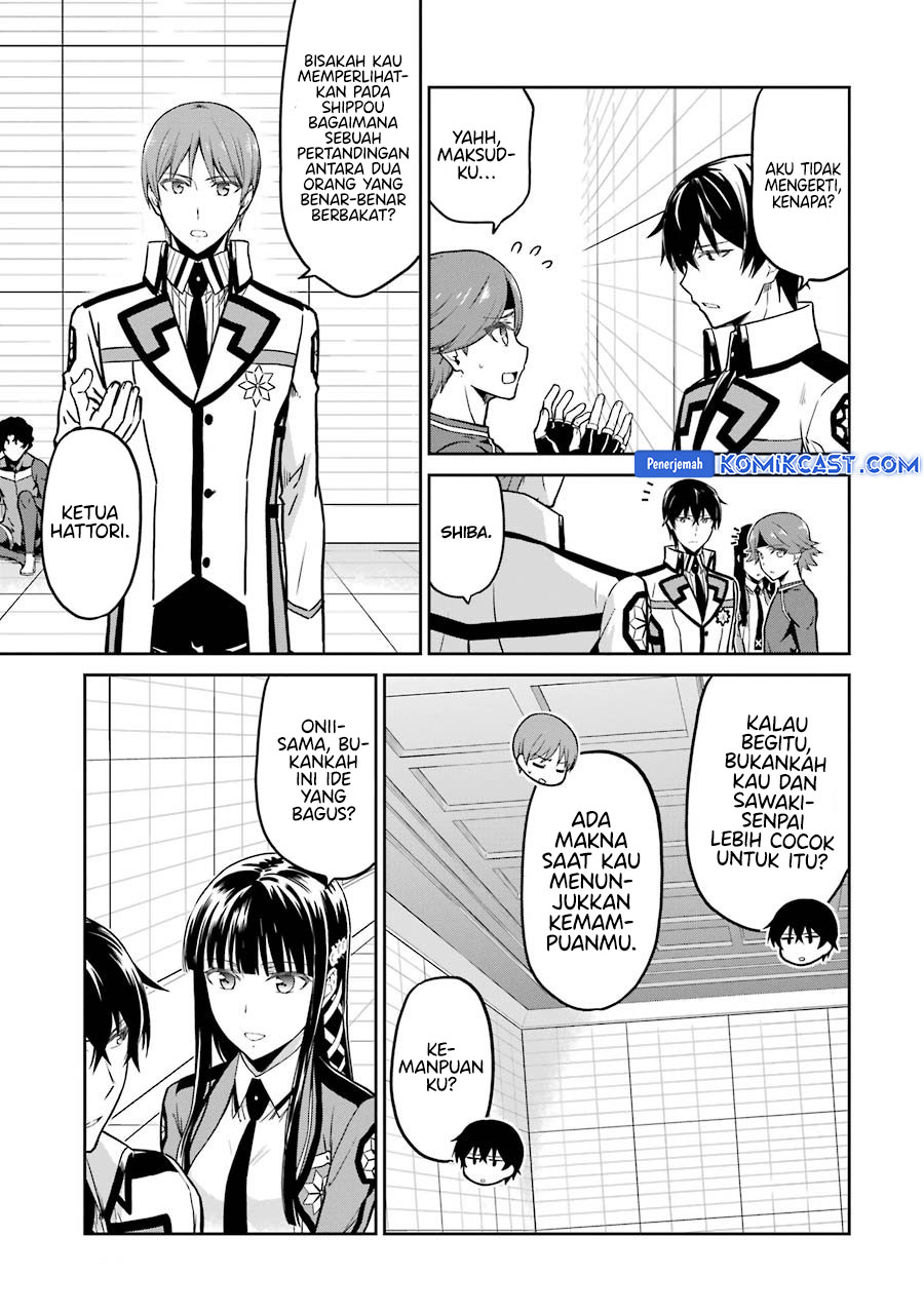 Mahouka Koukou no Rettousei: Double Seven-hen Chapter 30 Bahasa Indonesia