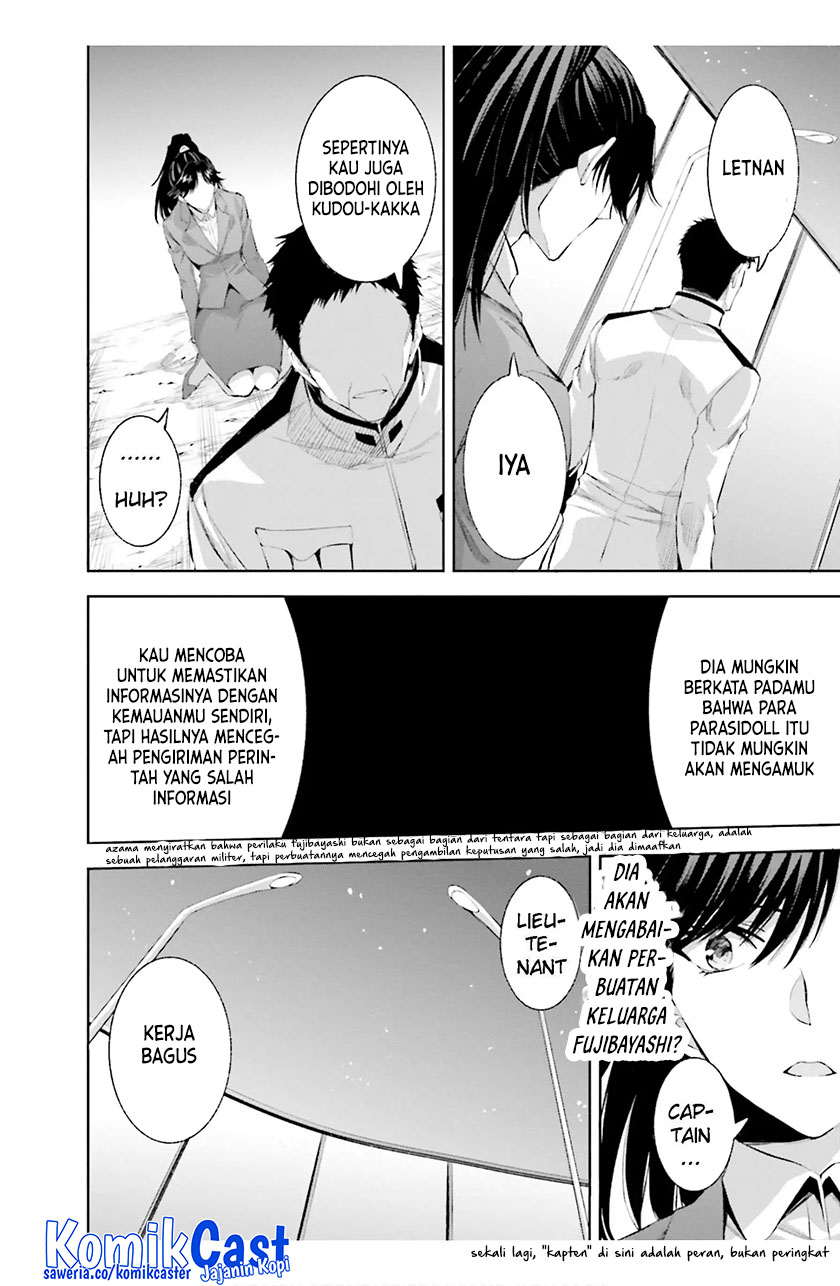 Mahouka Koukou no Rettousei – Steeplechase-hen chapter 18