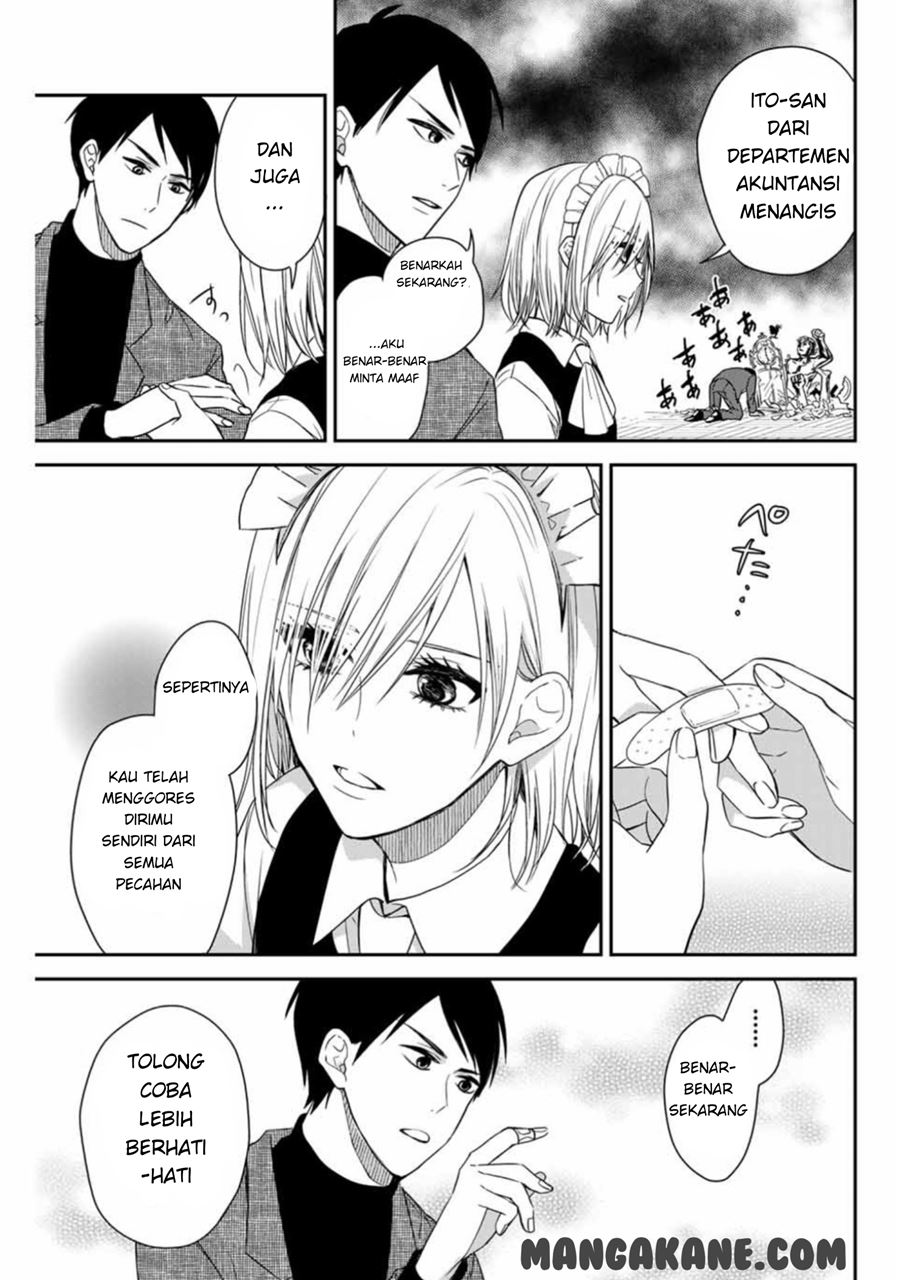 Maid no Kishi-san Chapter 03 Bahasa Indonesia