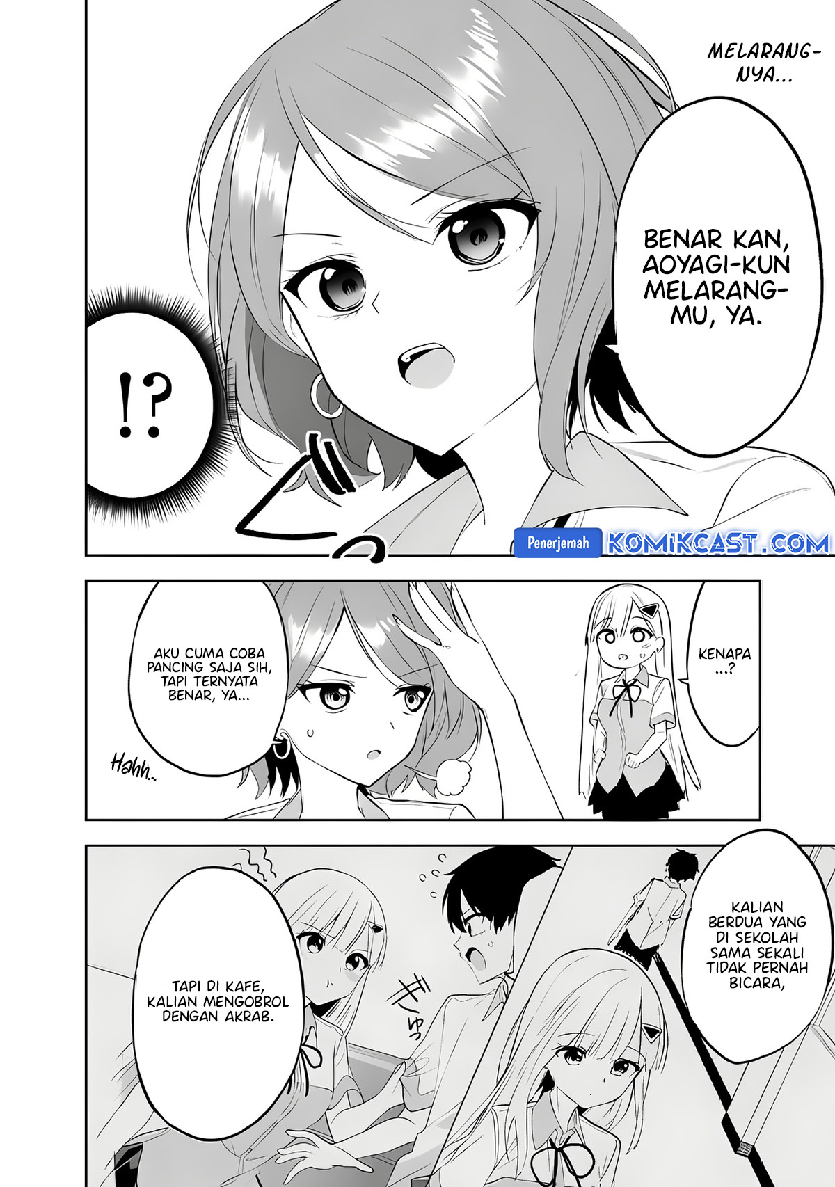 Maigo ni Natteita Youjo o Tasuketara, Otonari ni Sumu Bishoujo Ryuugakusei ga Ie ni Asobi ni Kuru You ni Natta Ken ni Tsuite Chapter 26 Bahasa Indonesia