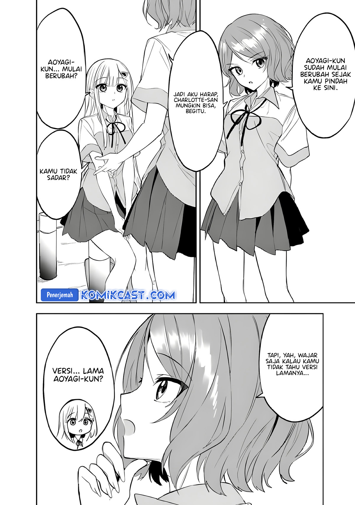 Maigo ni Natteita Youjo o Tasuketara, Otonari ni Sumu Bishoujo Ryuugakusei ga Ie ni Asobi ni Kuru You ni Natta Ken ni Tsuite Chapter 26 Bahasa Indonesia