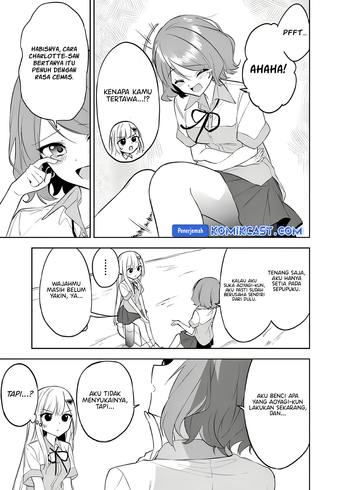 Maigo ni Natteita Youjo o Tasuketara, Otonari ni Sumu Bishoujo Ryuugakusei ga Ie ni Asobi ni Kuru You ni Natta Ken ni Tsuite Chapter 26 Bahasa Indonesia