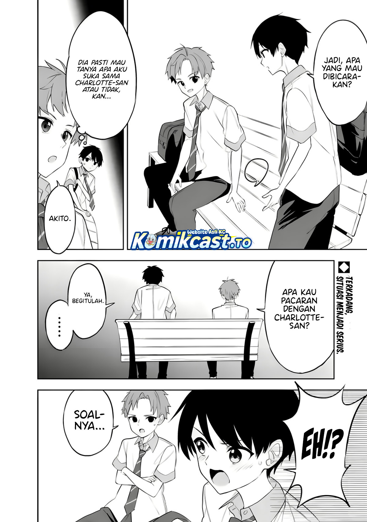 Maigo ni Natteita Youjo o Tasuketara, Otonari ni Sumu Bishoujo Ryuugakusei ga Ie ni Asobi ni Kuru You ni Natta Ken ni Tsuite Chapter 27 Bahasa Indonesia