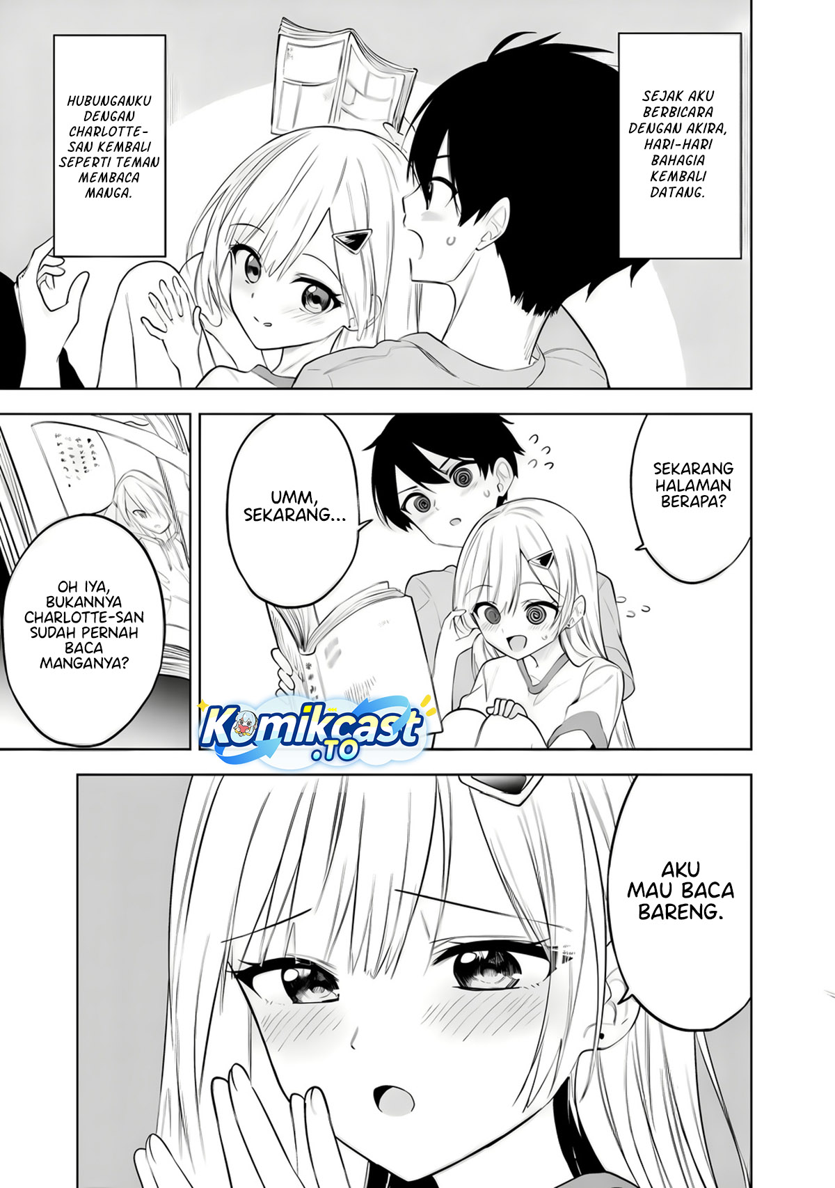 Maigo ni Natteita Youjo o Tasuketara, Otonari ni Sumu Bishoujo Ryuugakusei ga Ie ni Asobi ni Kuru You ni Natta Ken ni Tsuite Chapter 27 Bahasa Indonesia