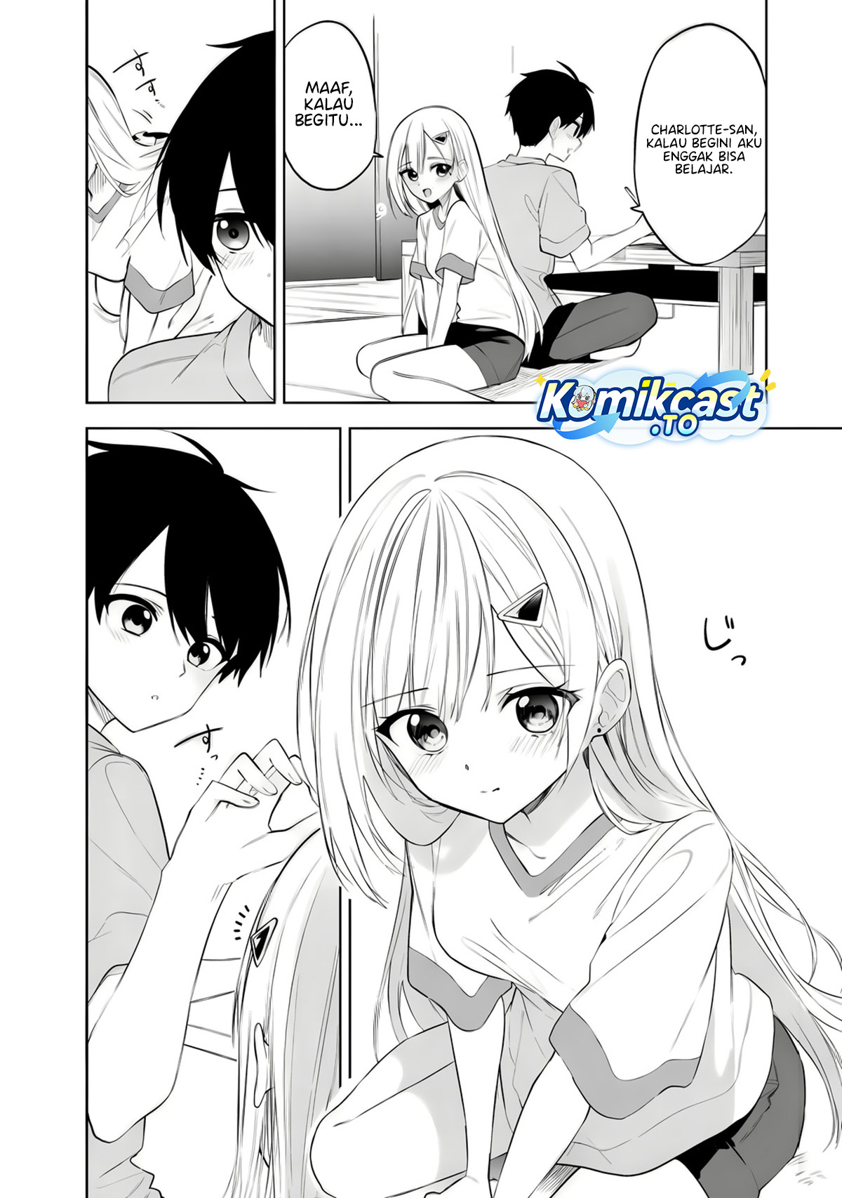 Maigo ni Natteita Youjo o Tasuketara, Otonari ni Sumu Bishoujo Ryuugakusei ga Ie ni Asobi ni Kuru You ni Natta Ken ni Tsuite Chapter 27 Bahasa Indonesia