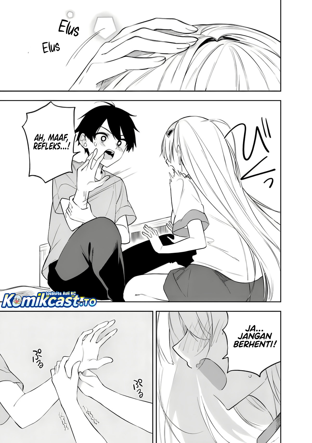 Maigo ni Natteita Youjo o Tasuketara, Otonari ni Sumu Bishoujo Ryuugakusei ga Ie ni Asobi ni Kuru You ni Natta Ken ni Tsuite Chapter 27 Bahasa Indonesia