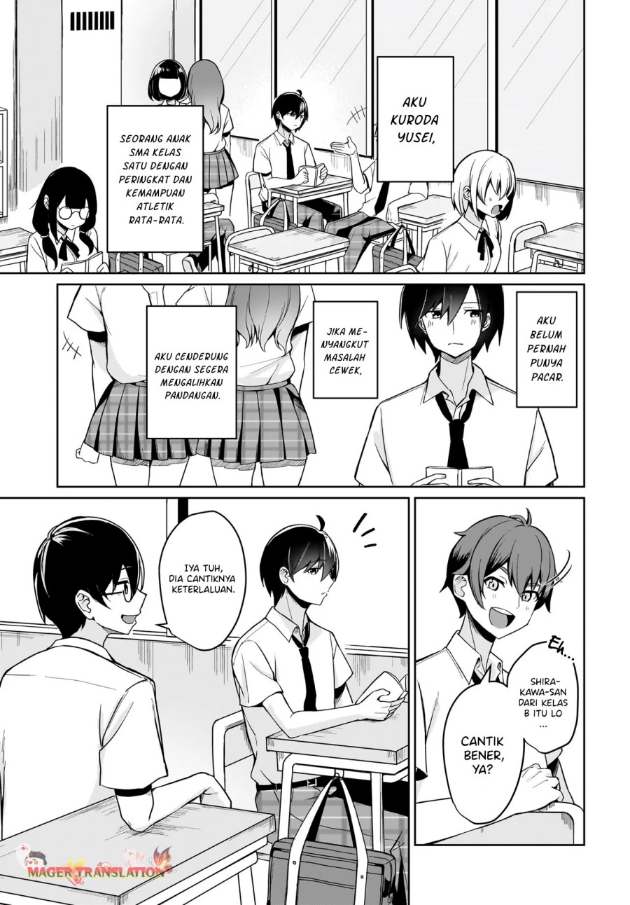 Maigo no Onnanoko o Ie Made Todoketara, Genkan kara Detekita no wa Gakunen Ichi no Bishoujo deshita Chapter 01 Bahasa Indonesia
