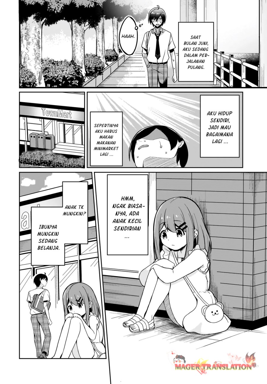 Maigo no Onnanoko o Ie Made Todoketara, Genkan kara Detekita no wa Gakunen Ichi no Bishoujo deshita Chapter 01 Bahasa Indonesia