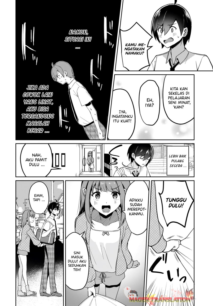 Maigo no Onnanoko o Ie Made Todoketara, Genkan kara Detekita no wa Gakunen Ichi no Bishoujo deshita Chapter 01 Bahasa Indonesia