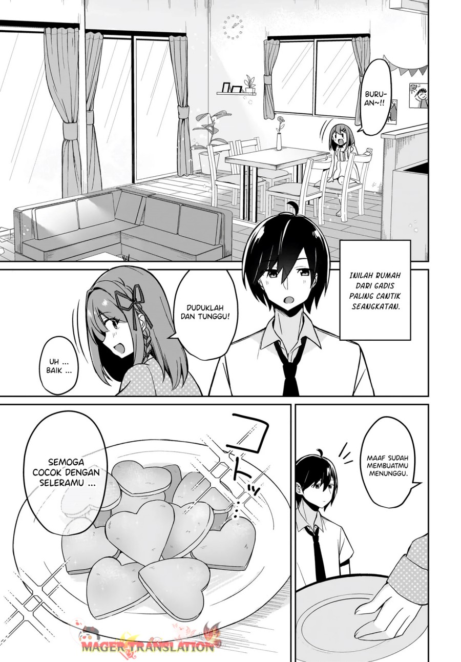 Maigo no Onnanoko o Ie Made Todoketara, Genkan kara Detekita no wa Gakunen Ichi no Bishoujo deshita Chapter 01 Bahasa Indonesia