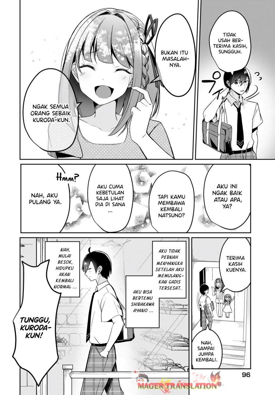 Maigo no Onnanoko o Ie Made Todoketara, Genkan kara Detekita no wa Gakunen Ichi no Bishoujo deshita Chapter 01 Bahasa Indonesia