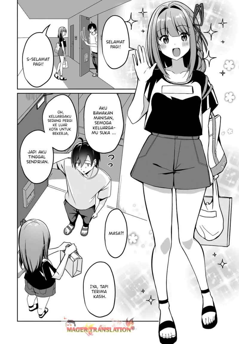 Maigo no Onnanoko o Ie Made Todoketara, Genkan kara Detekita no wa Gakunen Ichi no Bishoujo deshita Chapter 02 Bahasa Indonesia