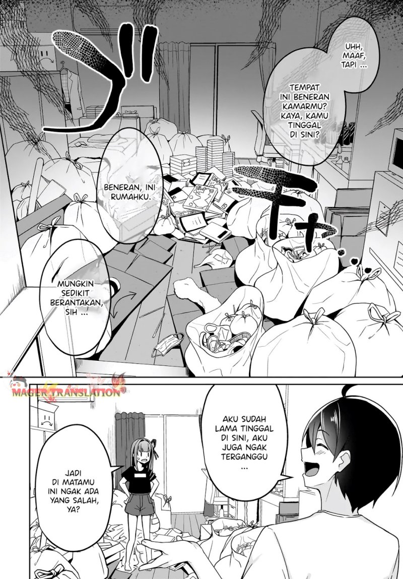 Maigo no Onnanoko o Ie Made Todoketara, Genkan kara Detekita no wa Gakunen Ichi no Bishoujo deshita Chapter 02 Bahasa Indonesia